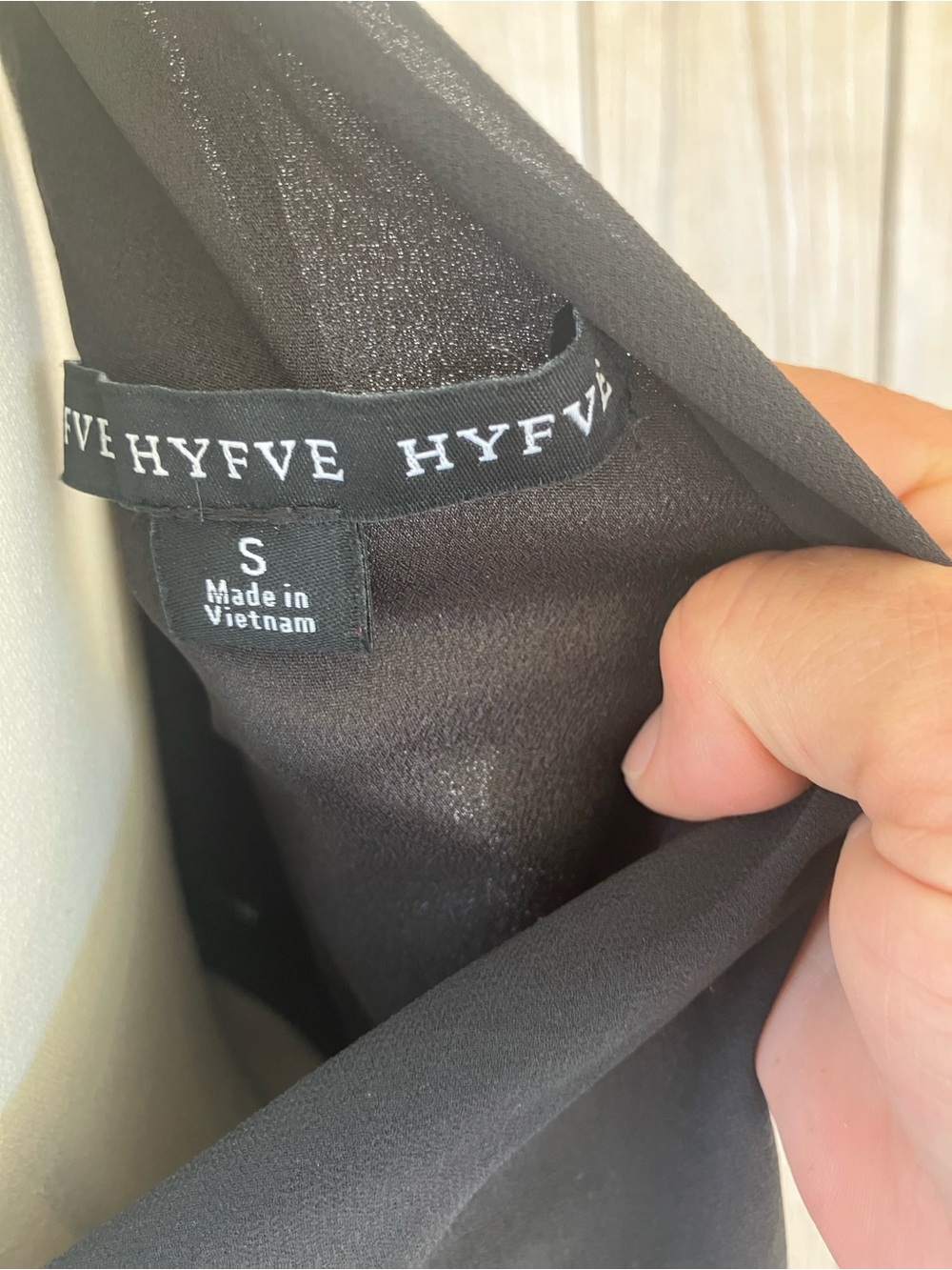 HYFVE Black Tiered Ruffle Prom Dress - Picture 6 of 6